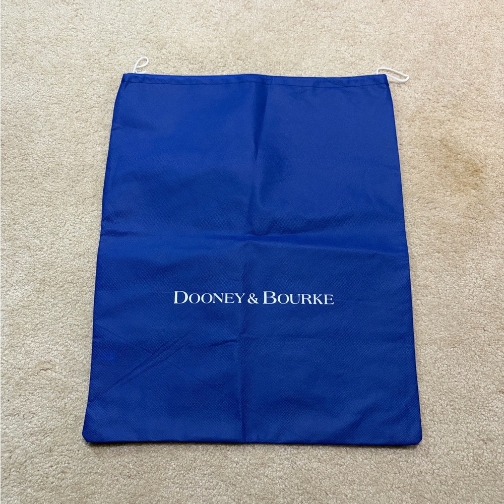 22” x 18” New Dooney & Bourke Navy Dust Bag